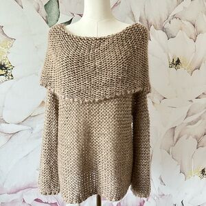 Knitted sweater—size M